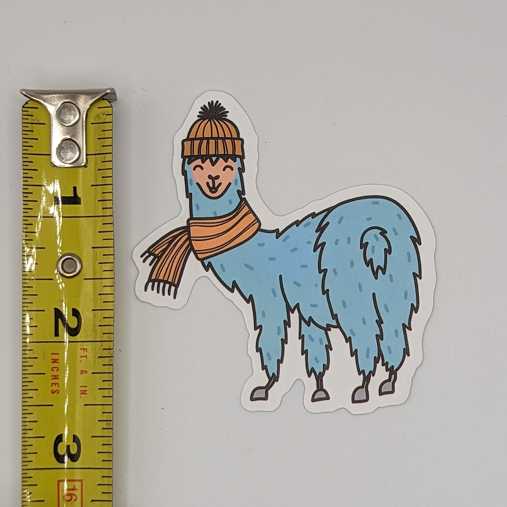 Llama Sticker - Picture 2 of 2